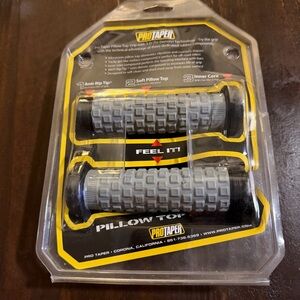 ProTaper Gray Pillow Top Motorcycle Grips
